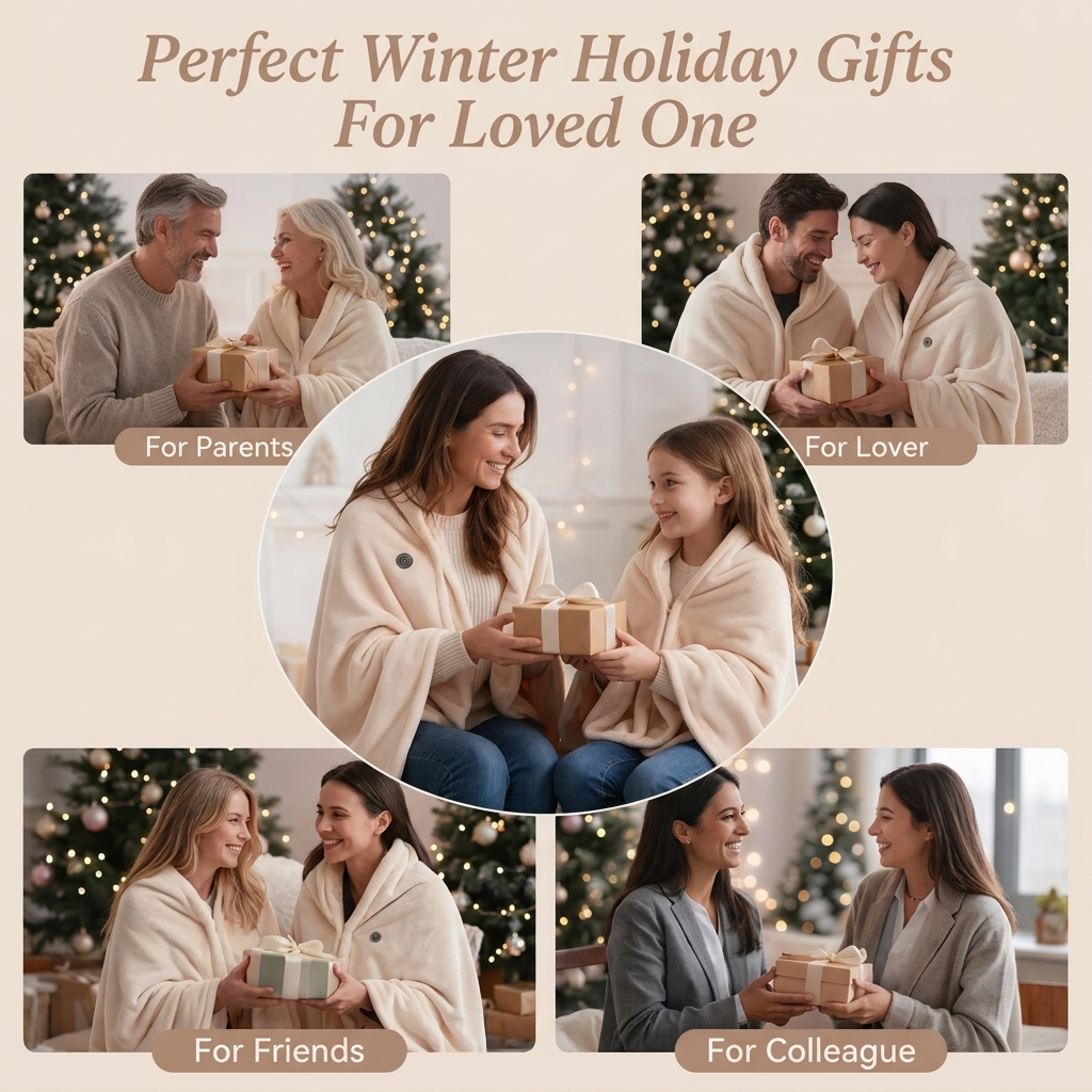 The Snuggly™ Original Heated Blanket Jacket