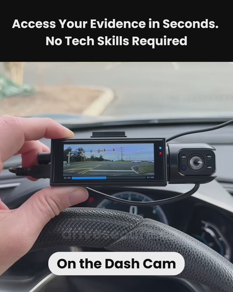 DriveSecure 3 Channel Dash Cam