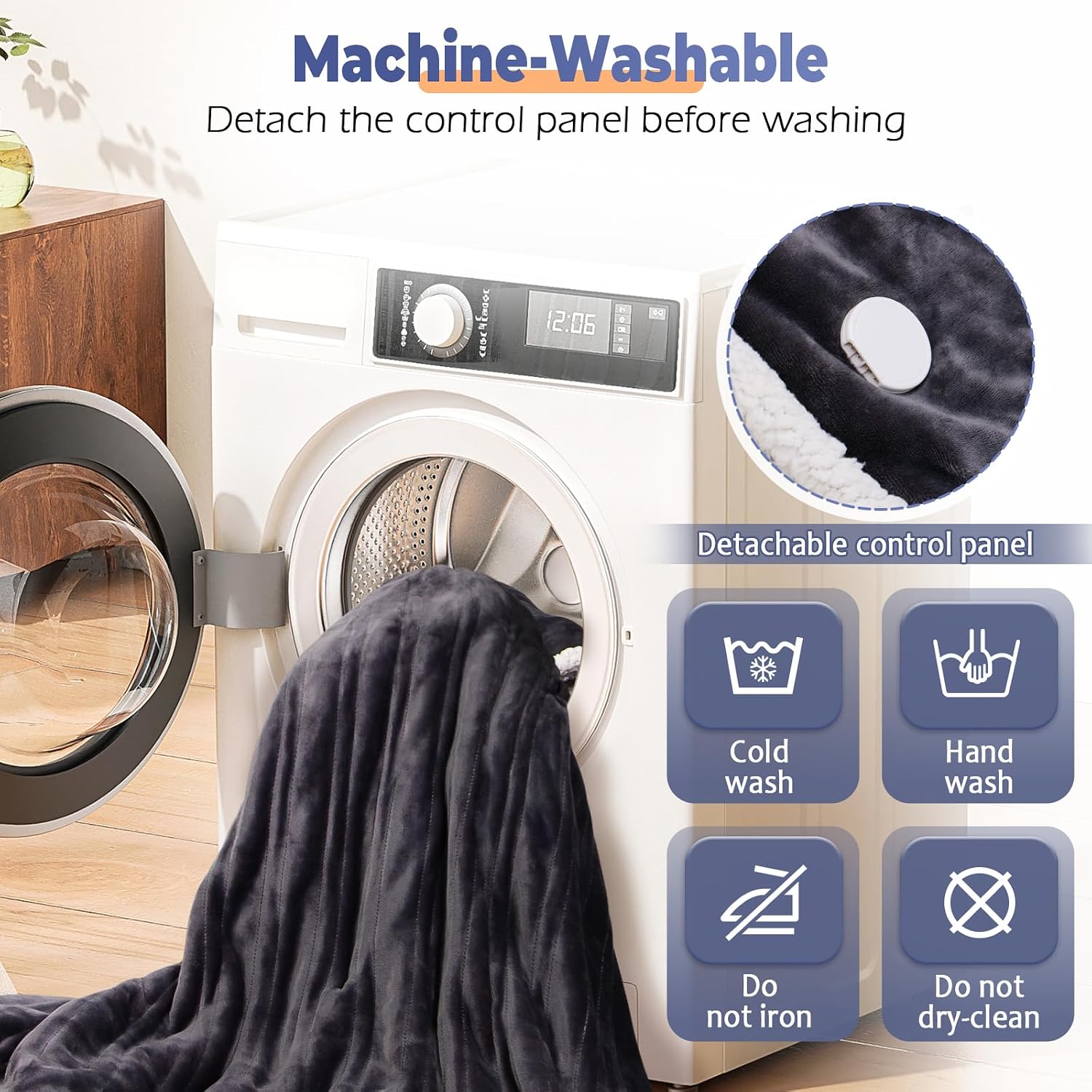 The Snuggly Robe™ – Wearable Heated Blanket Robe